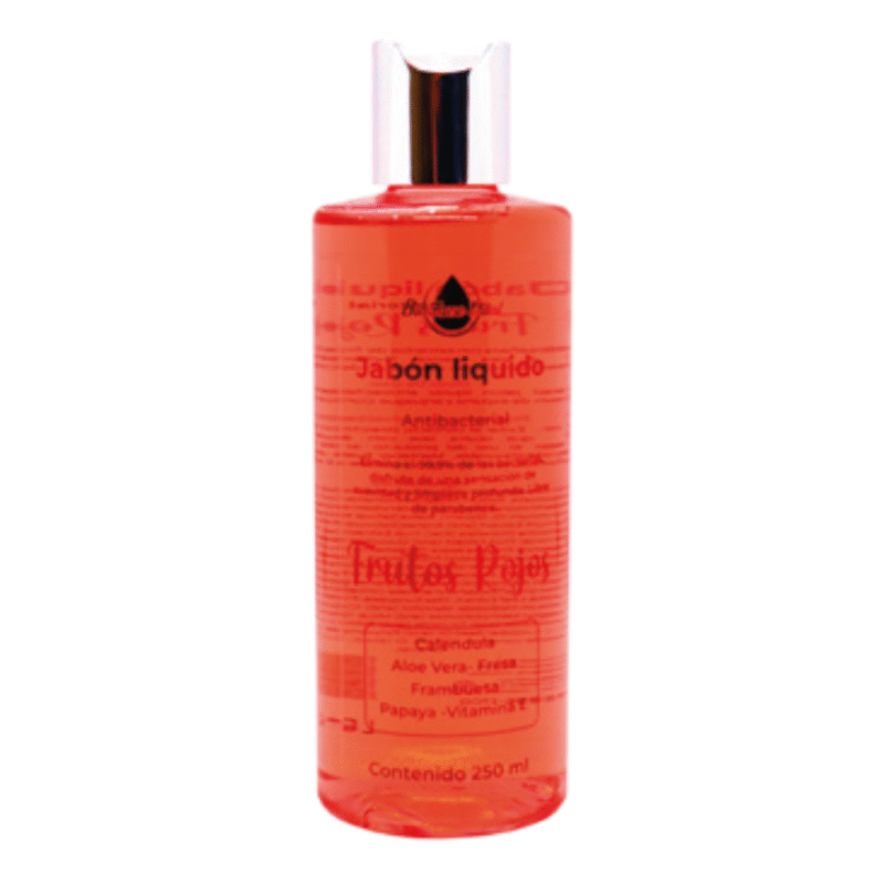 JABÓN LIQUIDO ANTIBACTERIAL DE FRUTOS ROJOS